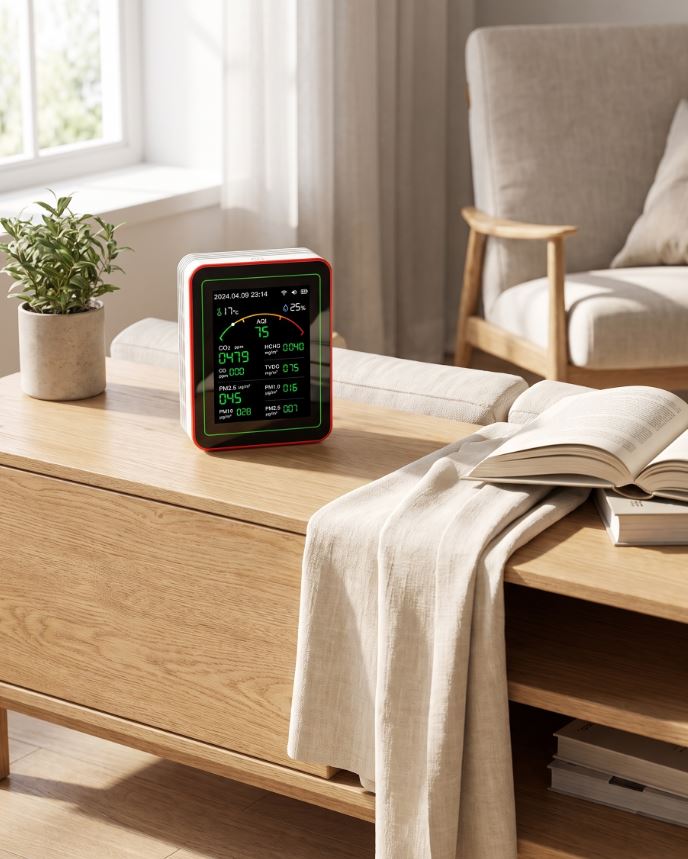 AirSense — 15-in-1 WiFi Air Quality Monitor
